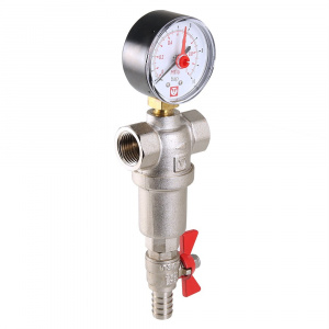 Фильтр промывной каскадный (500мкм и 100мкм) 3/4" Фильтр промывной каскадный (500мкм и 100мкм) 3/4"