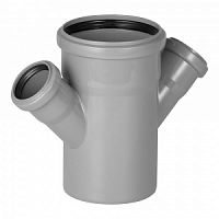 Крестовина однопл. вн. кан. 110/50/50/45*