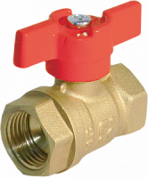 Кран шар. БАЗ, рукоятка бабочка 1/2" вн.-вн. (БАЗ.А30.1.15)