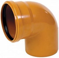 Отвод для наружной канализации Ostendorf KGB 110*87°