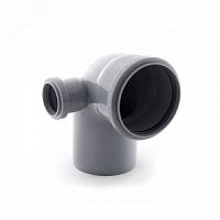 Отвод комбинир. с доп.входом слева 110*90/50