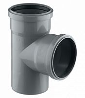 Тройник вн. канализация 110/110/87*