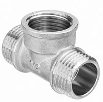 Тройник 1/2"x1/2"x1/2" нар-вн-нар
