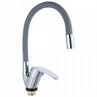 Смеситель для кухни TSARSBERG TSB-731-G05 серый гибкий излив тип См-МОЦБА