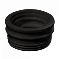 Манжета переход D40х50 трехлепестковая (испол.2) черная