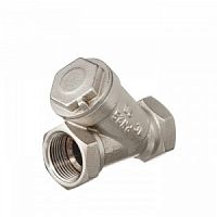 Фильтр сетчатый Ду15 А50 угловой никелированный