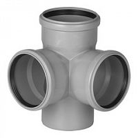 Крестовина двухпл. вн. кан. 110/110/110/87*