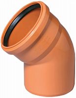 Отвод для наружной канализации Ostendorf KGB 110*67°