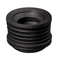 Манжета переходная D 25х40 трехлепестковая черная