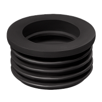 Манжета переход D50х73 трехлепестковая черная