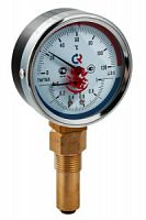 Термоманометр ТМТБ-31P Dy 80  с нижн. подкл.,  1/2", 10 бар 0-150*  (L=46мм, кл. точн. 2,5)