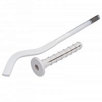 Кронштейн штыревой 7*180 плоский с дюбелем (AQUALINK 50/2)