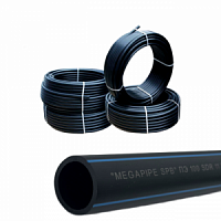 Труба ПЭ100  40*3,7 мм SDR 11 вода бухта 50 м, бобина