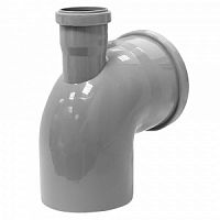 Отвод вн. кан. с выходом 110/50/87* (прямой)