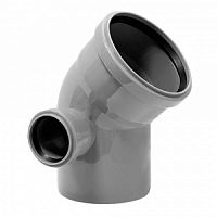 Отвод вн. кан. с выходом 110/50/45* (левый)