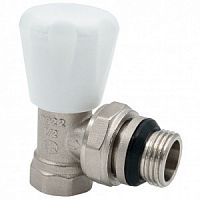 Клапан регулирующий для радиатора с уплотнением угловой вн-нар 3/4"
