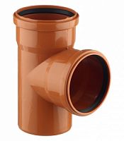 Тройник наруж. канализация 160/160/45*