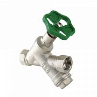 Вентиль прямоточный с косым фильтромй 3/4"