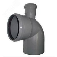 Отвод комбинированный с доп.входом сверху 110*90/50