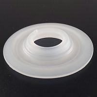 Прокладка "конусная" для выпускного клапана сливного бачка унитаза (прозрачная)(упаковка 5 шт)