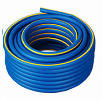 Шланг поливочный   Стандарт ТЭП Ø - 12*15 мм,длина- 25 (синий с желтой полосой) армированный (1/1)