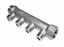 Коллектор резьбовой  вн-нар 3/4",1/2"х4